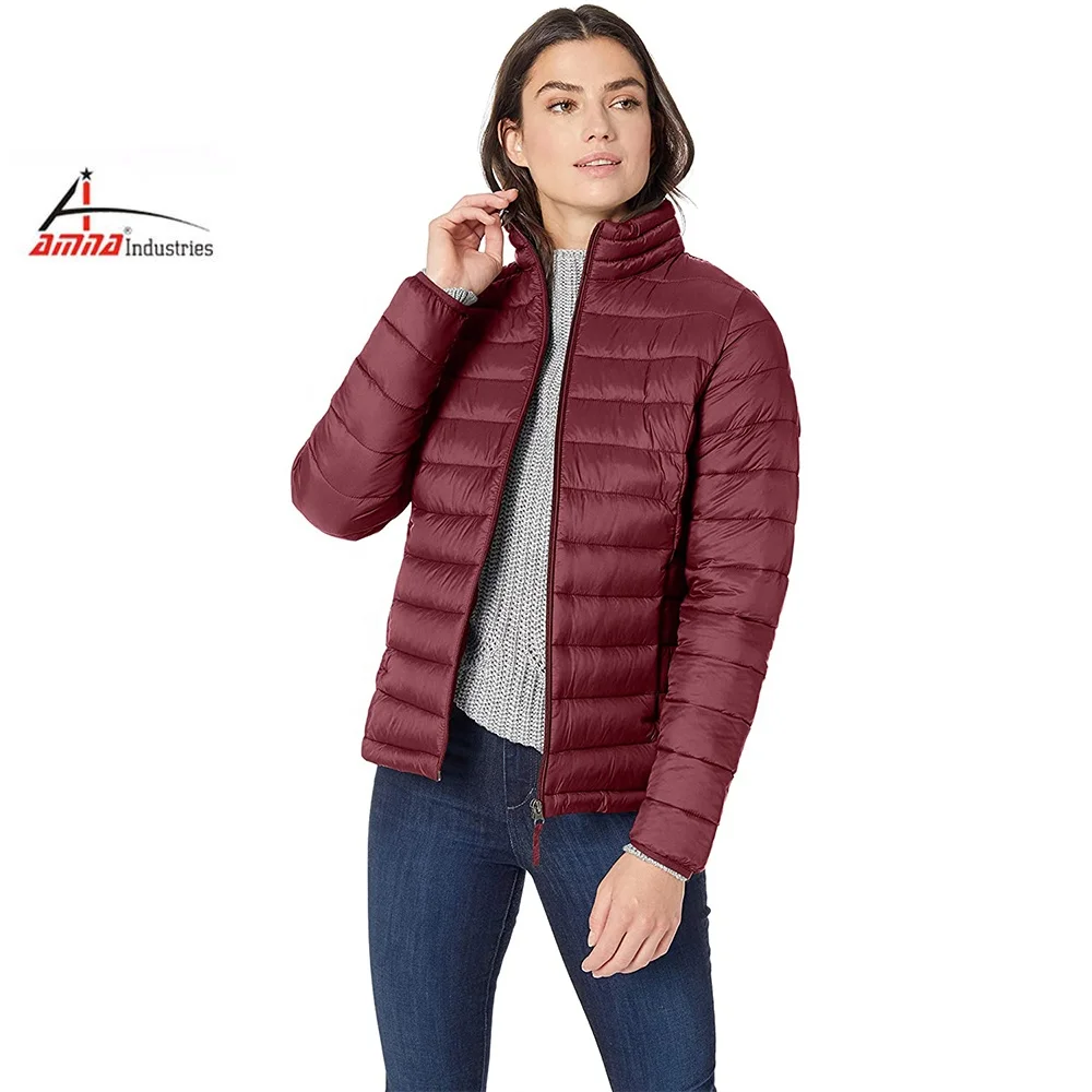 Top Selling  100% polyester cotton-padded bright and thickened fashionable loose new style plus size casual Bubble jacket