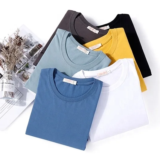 Hot selling 2021 bright color panel mens gym tshirt for men stylish slim fitted tshirt