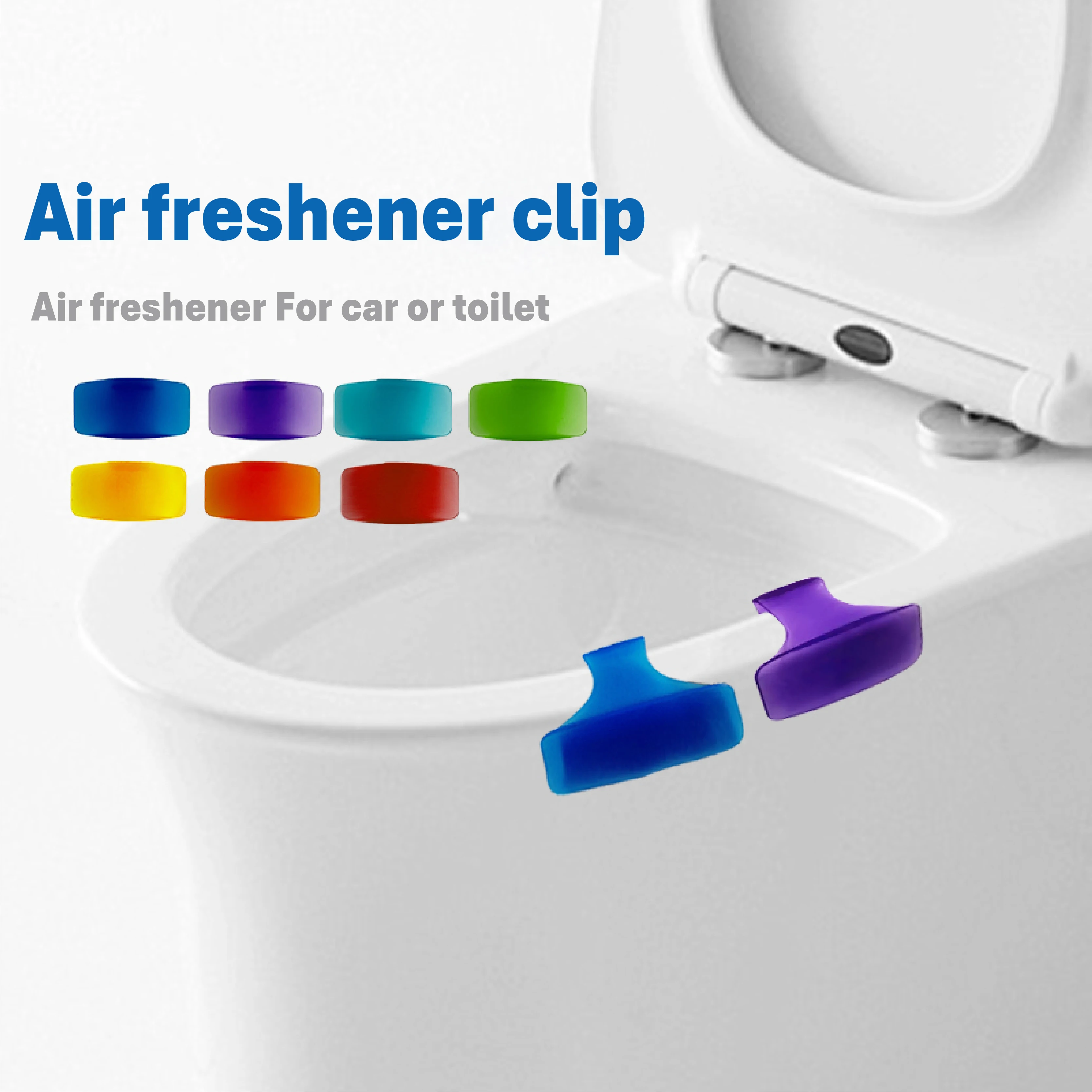 2024 new air freshener clip for hotels  home toilets cars and office