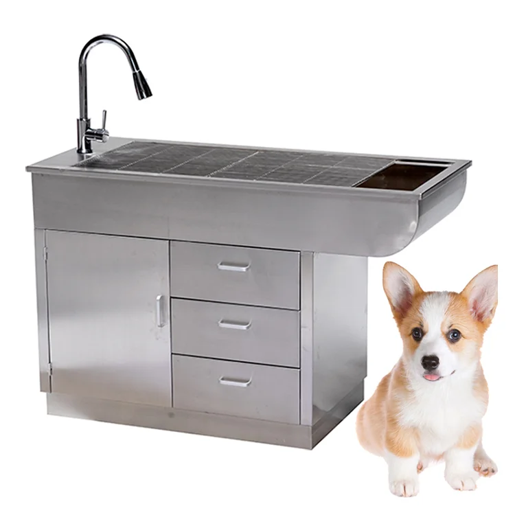 Veterinary Equipment Stainless Steel Pet Examination Treatment Table Veterinary Surgical Operation Table
