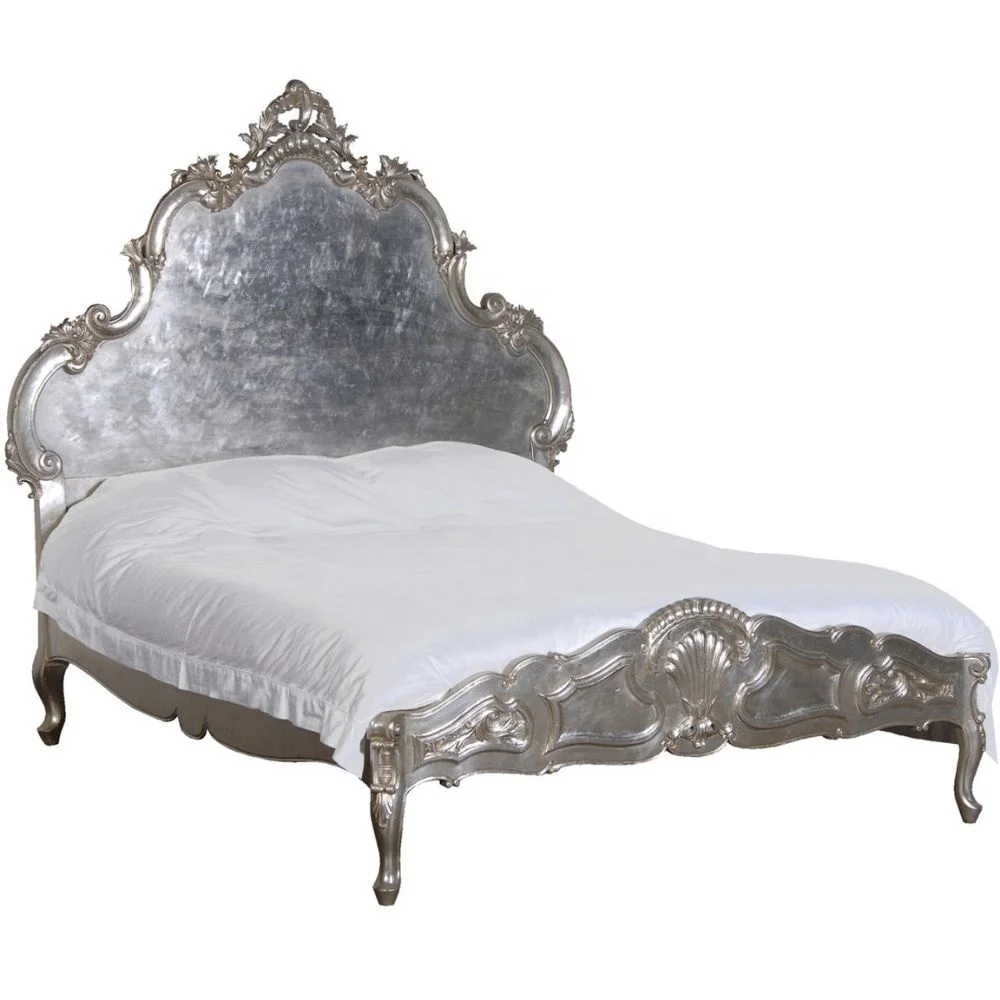 Rococo Bed Set for Hotel Furniture