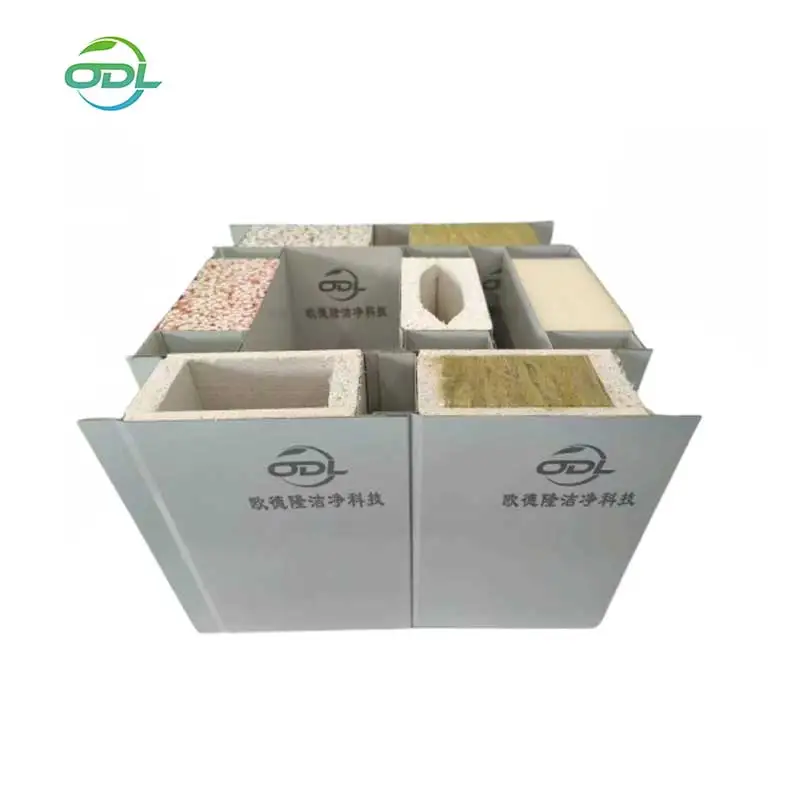 Building Warehouse Insulation Metal Construction Materials Wall Roof Thermal Insulated Sandwich Panel