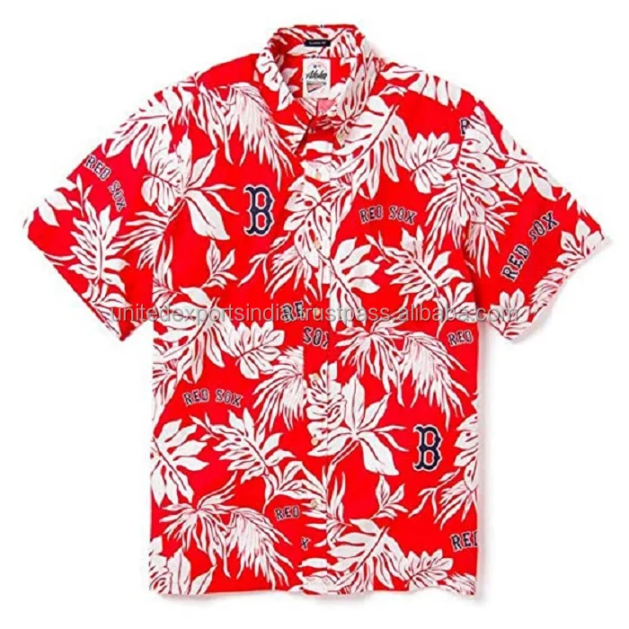Hot Sale Hawaiian beach Shirts for mens Polyester micro digital printed multiple color options from india