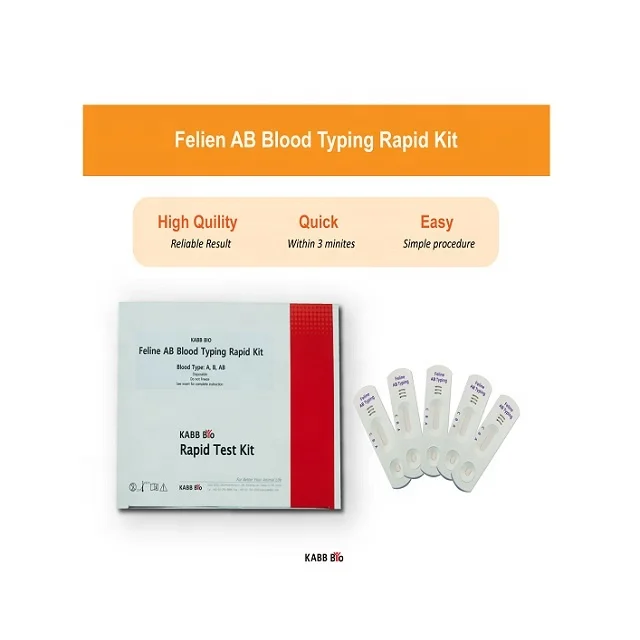 Prominent & Good Cat health Care Blood Type Test Supplement Made in South Korea