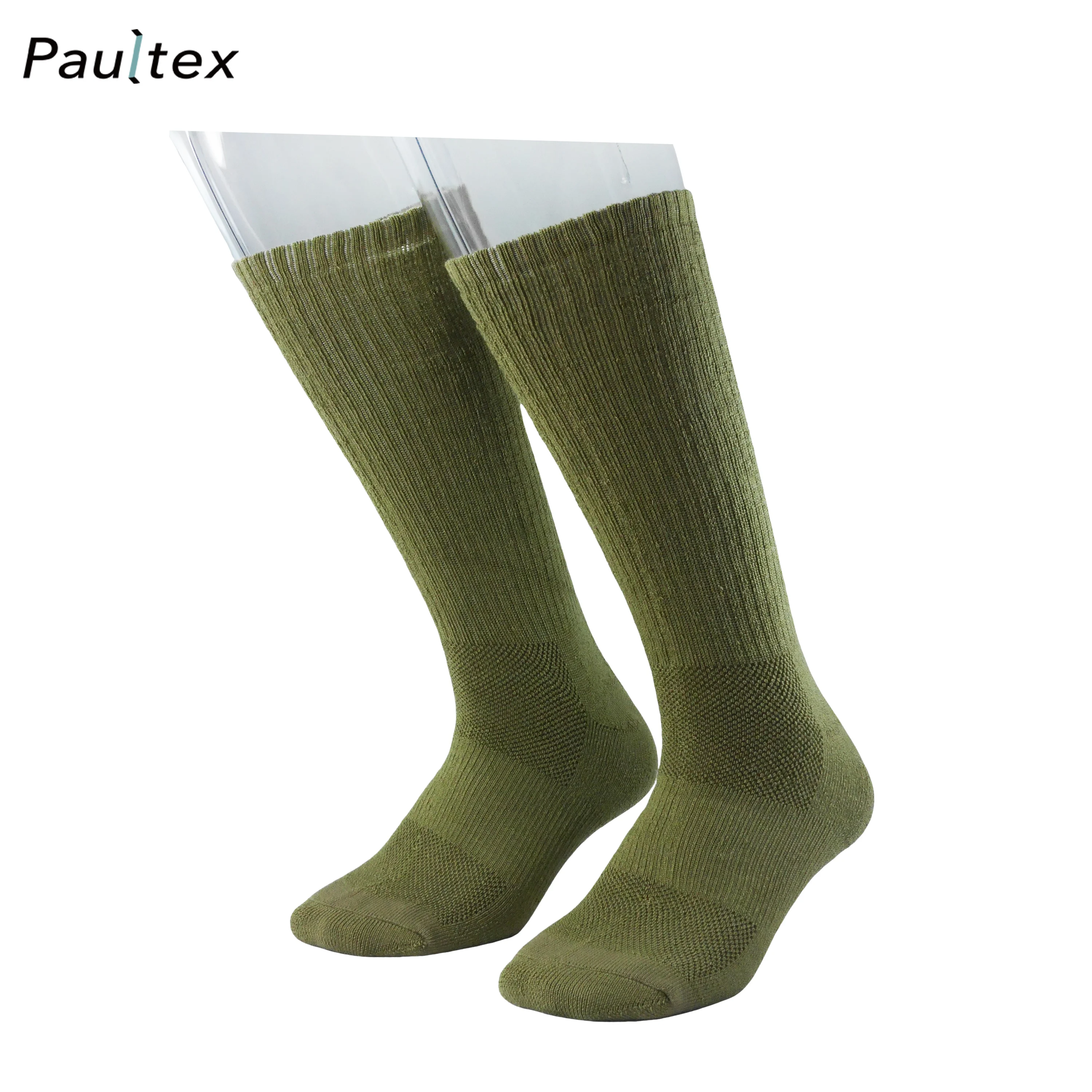 Striped Wool Knee High Men Socks Manufacturers