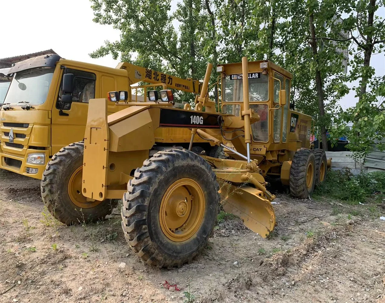 Cheap high efficiency Used Motor Graders CAT 140G /good working condition Caterpillar 16G 140G 140H Motor Grader