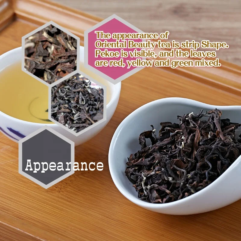 RTS Oriental Beauty Tea Formosa Oolong Taiwan gift organic white tip tea special Present