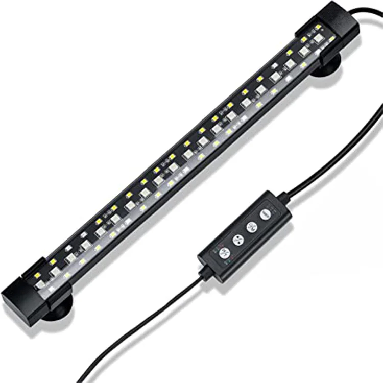Fullgain 18 28 38 48 58 68cm IP68 Auto Day Night Cycle Submersible Professional Light Diving Light LED Aquarium Light for Plant