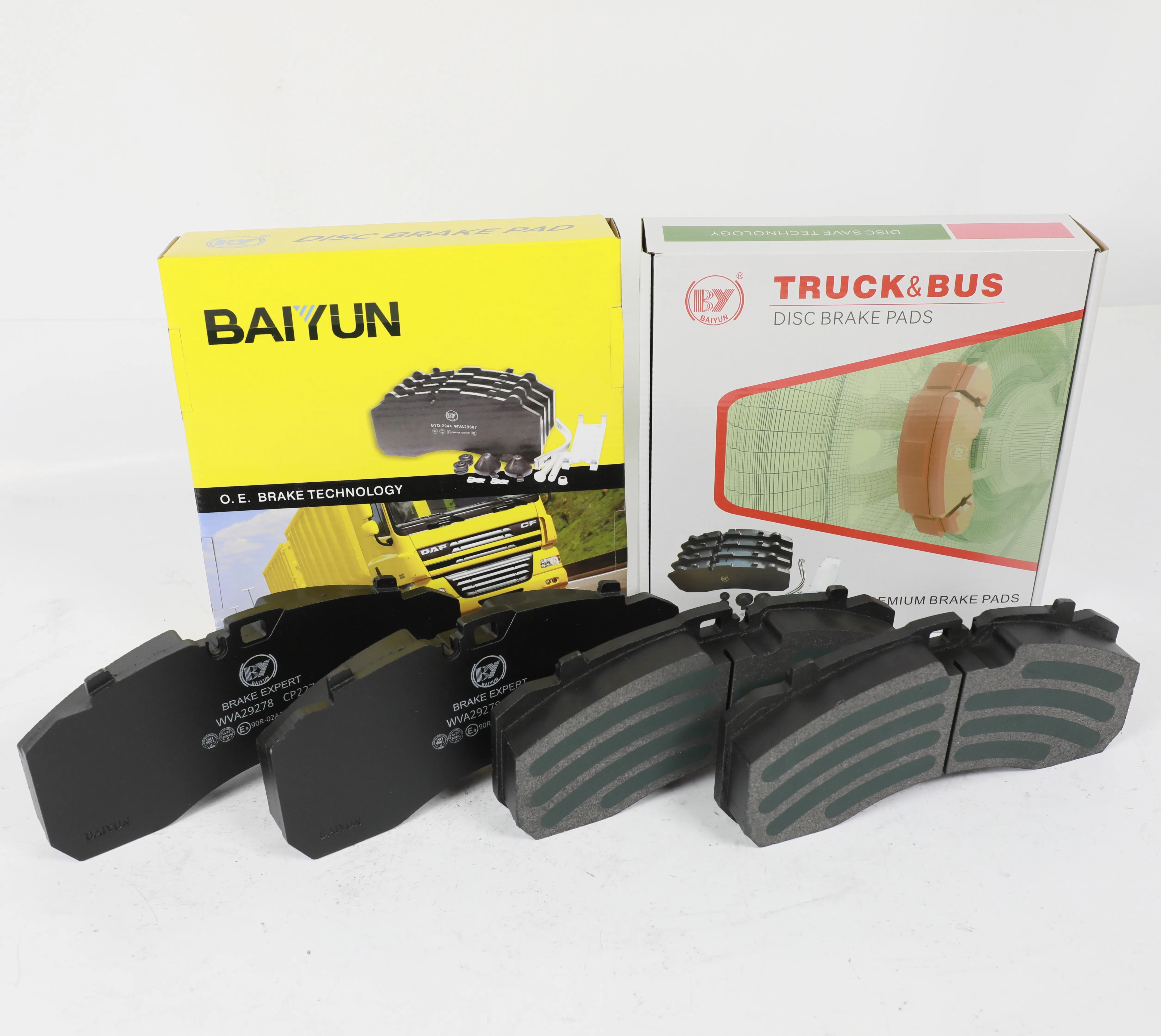scania brake pad 29278 29053 29196 brake pads truck for YOTONG BUS mercedes benz atego