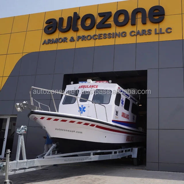 High Quality Brand New Boat Ambulance Manual Transmission Diesel Gasoline Fuel Options Competitive Medical Ambulance Pricing