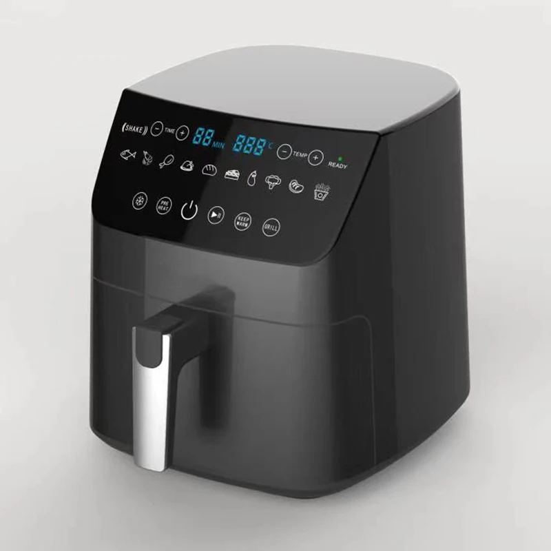 Europe high quality kitchen appliances 6.5L digital touch control oil free capacity air fryer for home use