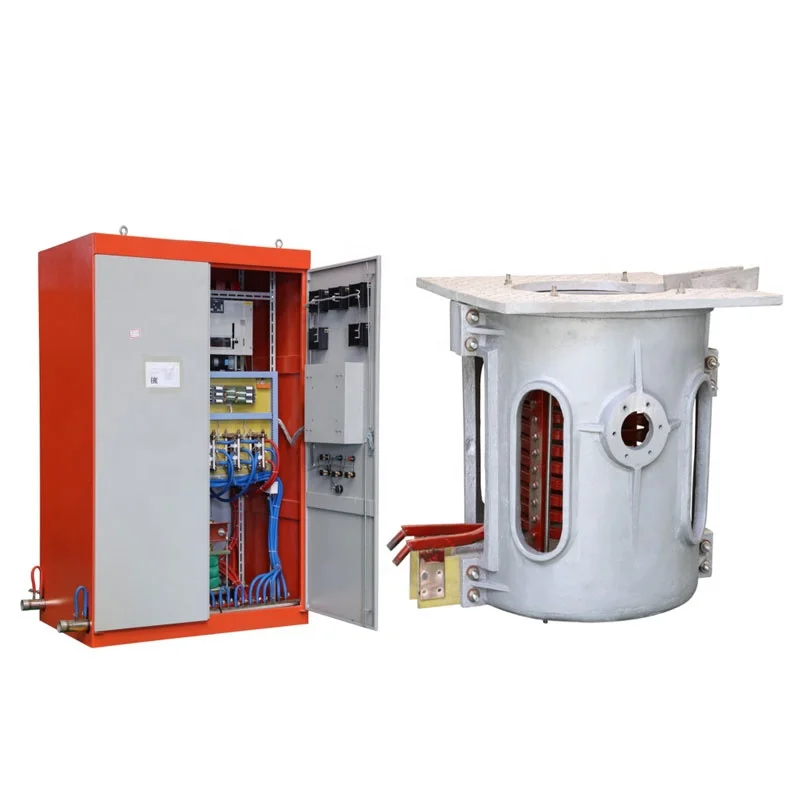 Judian Steel Iron Cast Iron Melting Furnace Electrical Induction Melting Machine Copper Smelter Scrap Steel Foundary Oven 500KG
