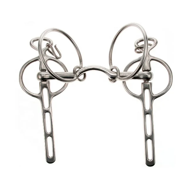 Premium Quality Liverpool 2 Slot Horse Bits Happy face Liverpool Stainless Steel German Silver Bit seller Manufacture