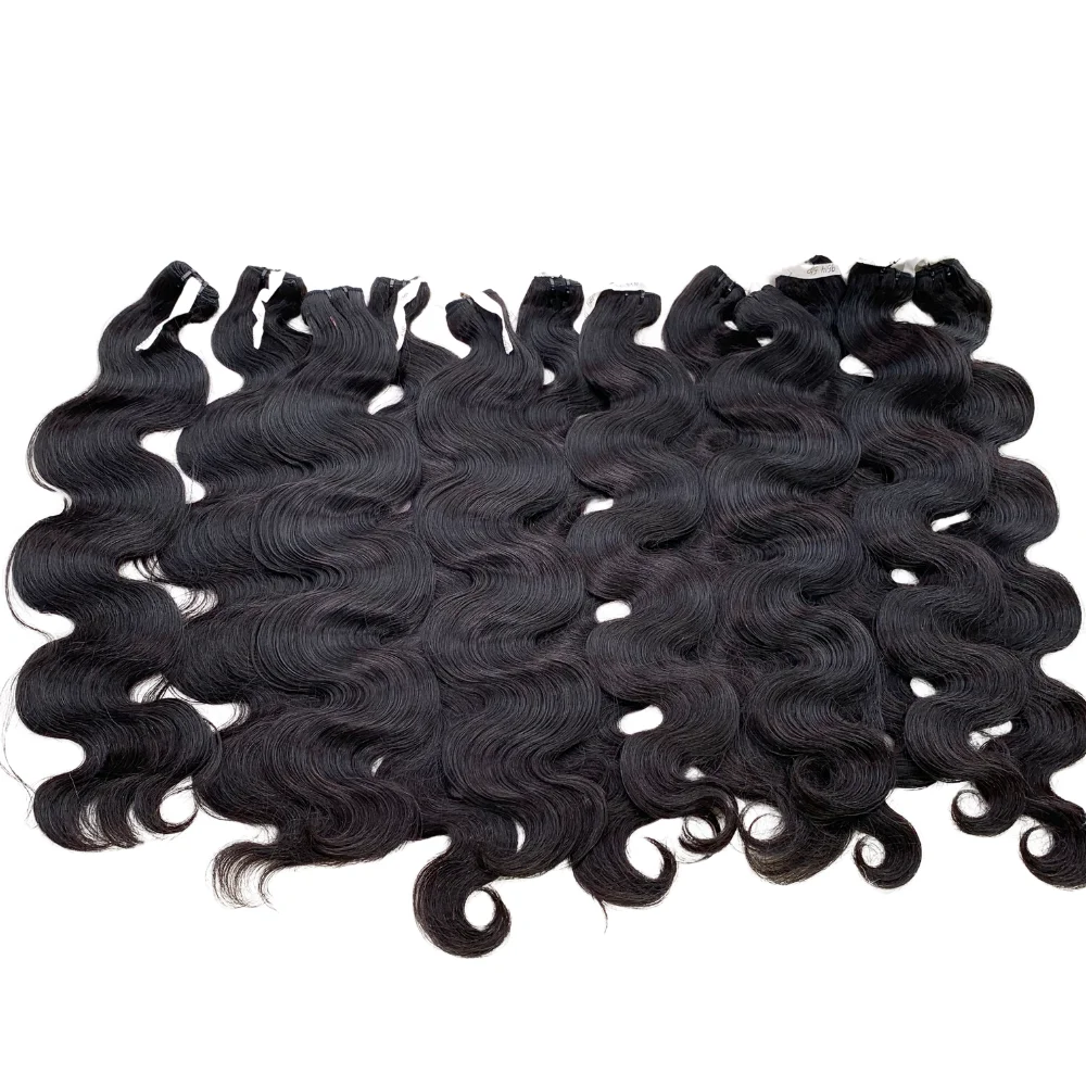 Hot Selling Long Curly Body Wave Drawstring Ponytail Human Hair Extensions Virgin Unprocessed Natural Human Hair
