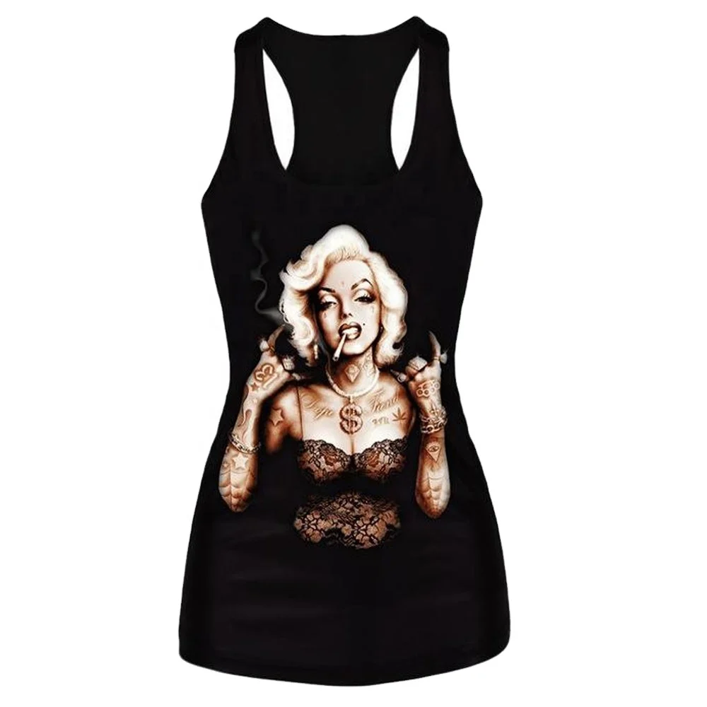 Manufacturer Custom Logo Fitness Unisex  Bodybuilding Stringer Tank Top Quantity Print XXL Cotton Gun OEM Customized Anti Style