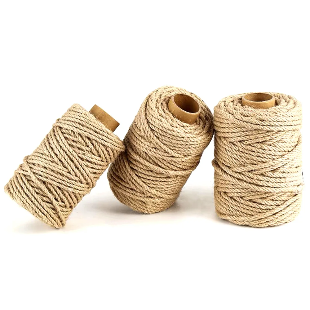 Customized Garden Jute Rope Supplier Strong Natural Brown 40MM Jute Twine