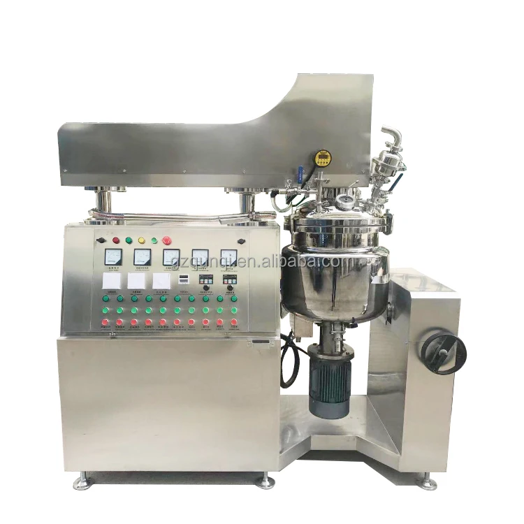 Lab homogenizer emulsifier mixer makeup making equipment machine touch screen operation optional 304 stainless steel