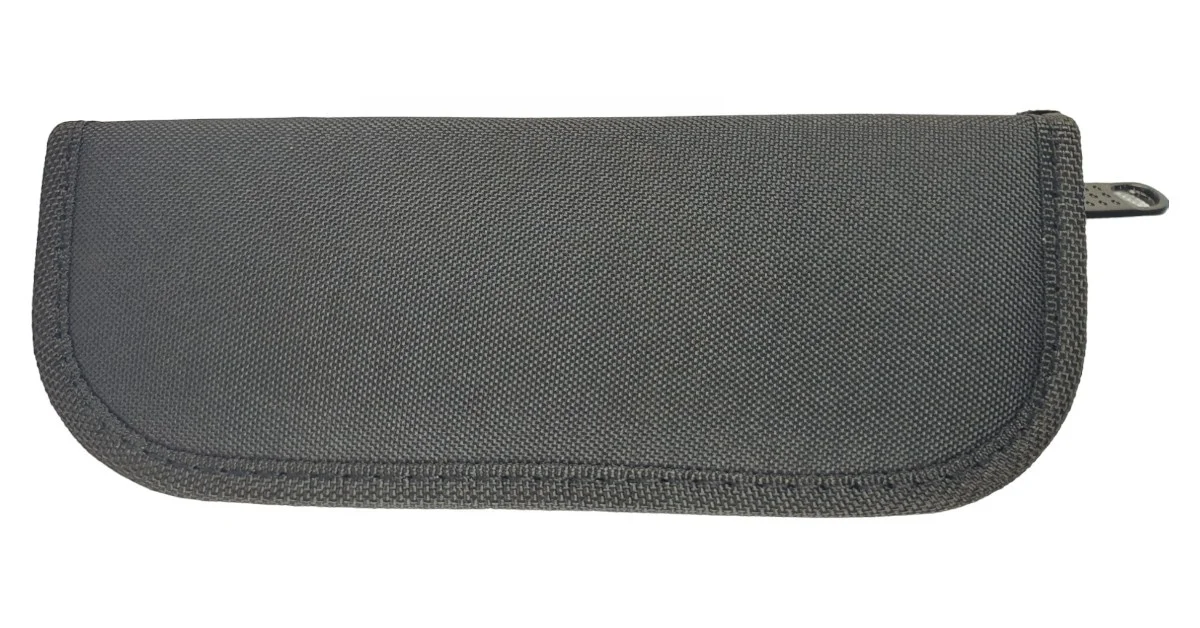 Durable Zipper Knife Pouch EVA Foam Polyester Storage Case Customizable OEM ODM Support