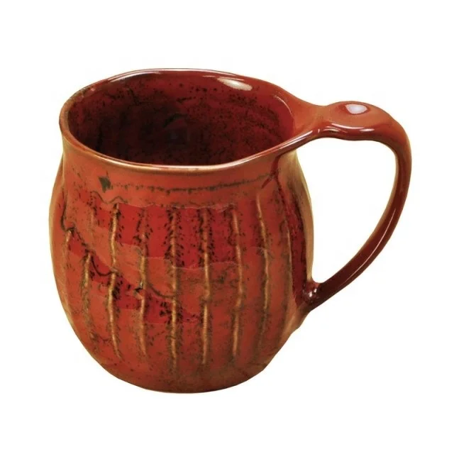 Wholesale Price Daily Use Mino Ware Pottery Mug Handmade Porcelain Mug Sogime Mug Cup