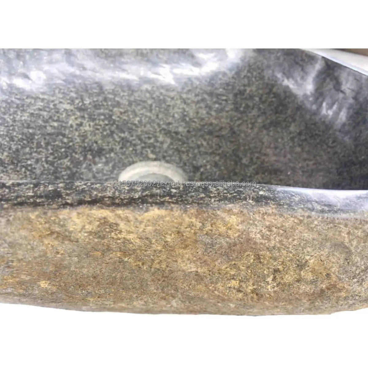 Irregular Shape River Stone Garden Outdoor Wash Basin Sinks Antakesuma