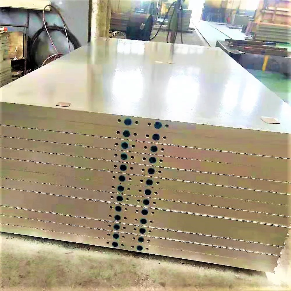 short cycle press chrome plate PLYWOOD PRESS HEAT PLATEN prensa caliente bloques piece rechange presse chaud