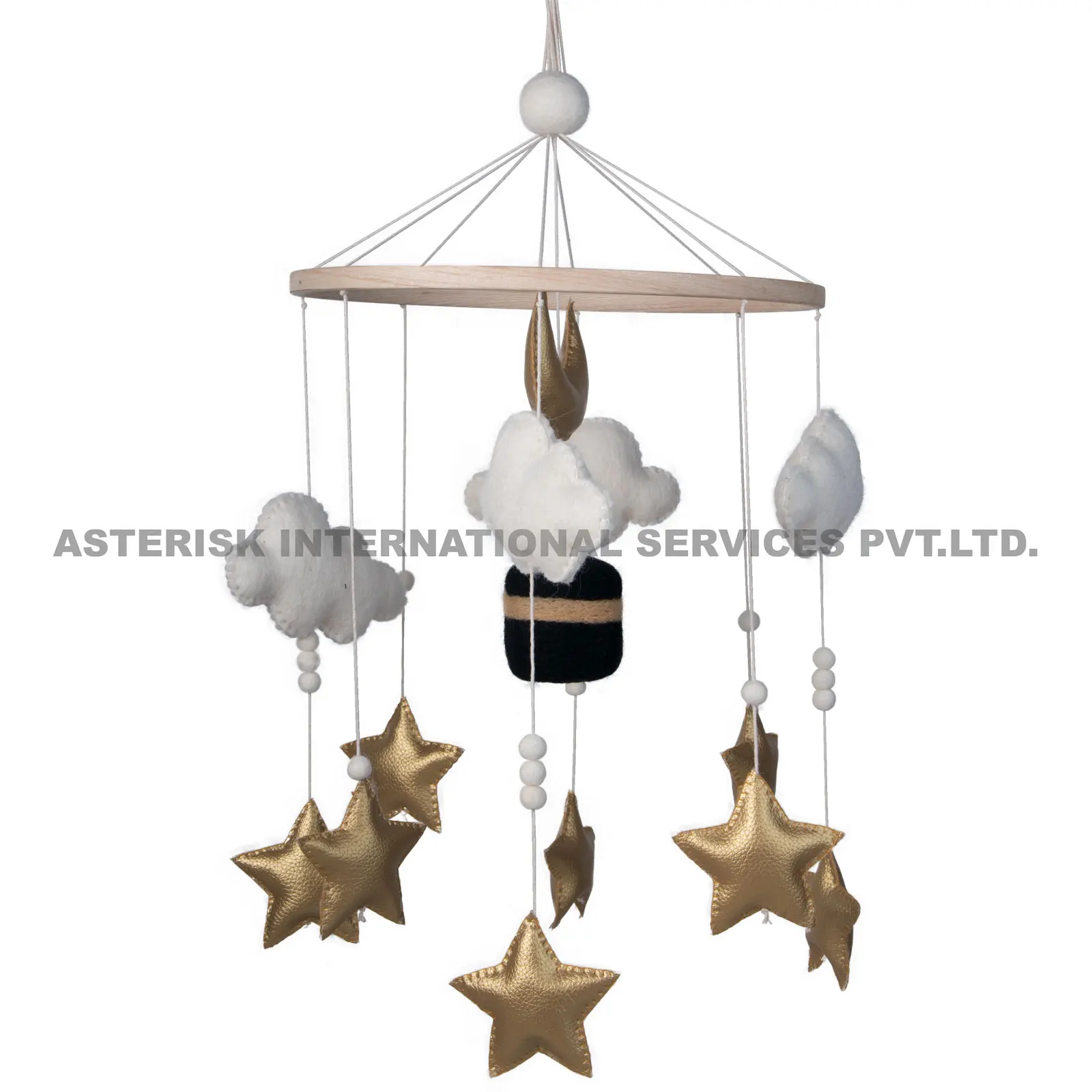 Детский декор из мягкого войлока