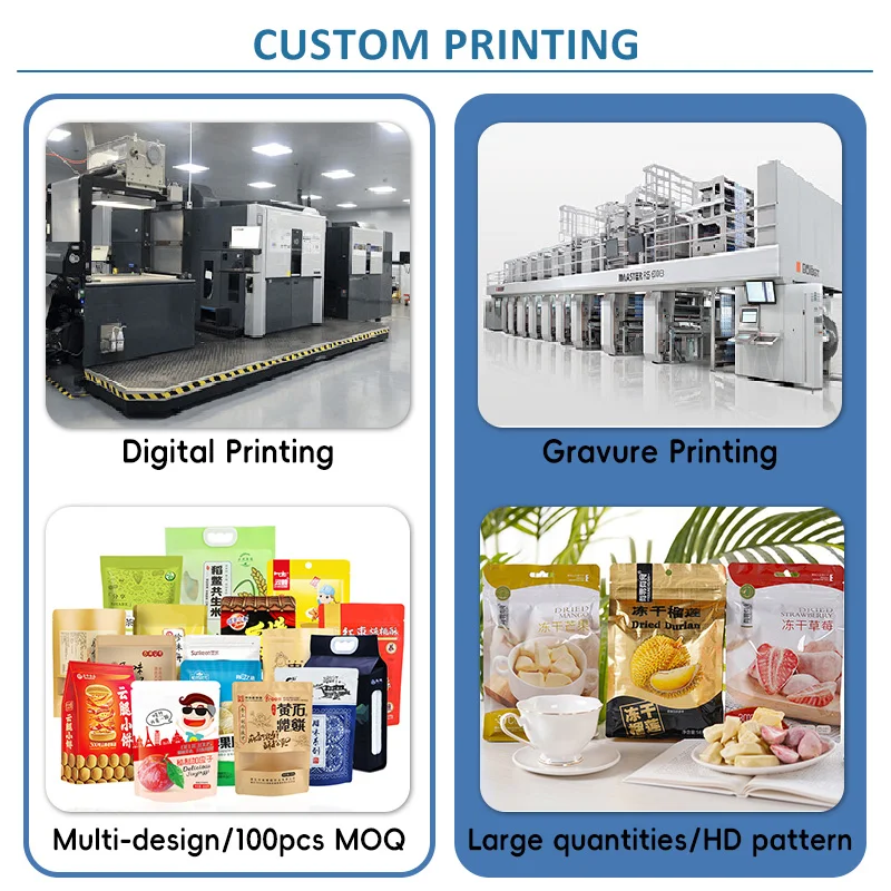 Aluminum Packaging Bagging Packaging Pet Travel Food Bag for Machine Custom Processing Zipper Pillow Slider Pet Travel Food Bag