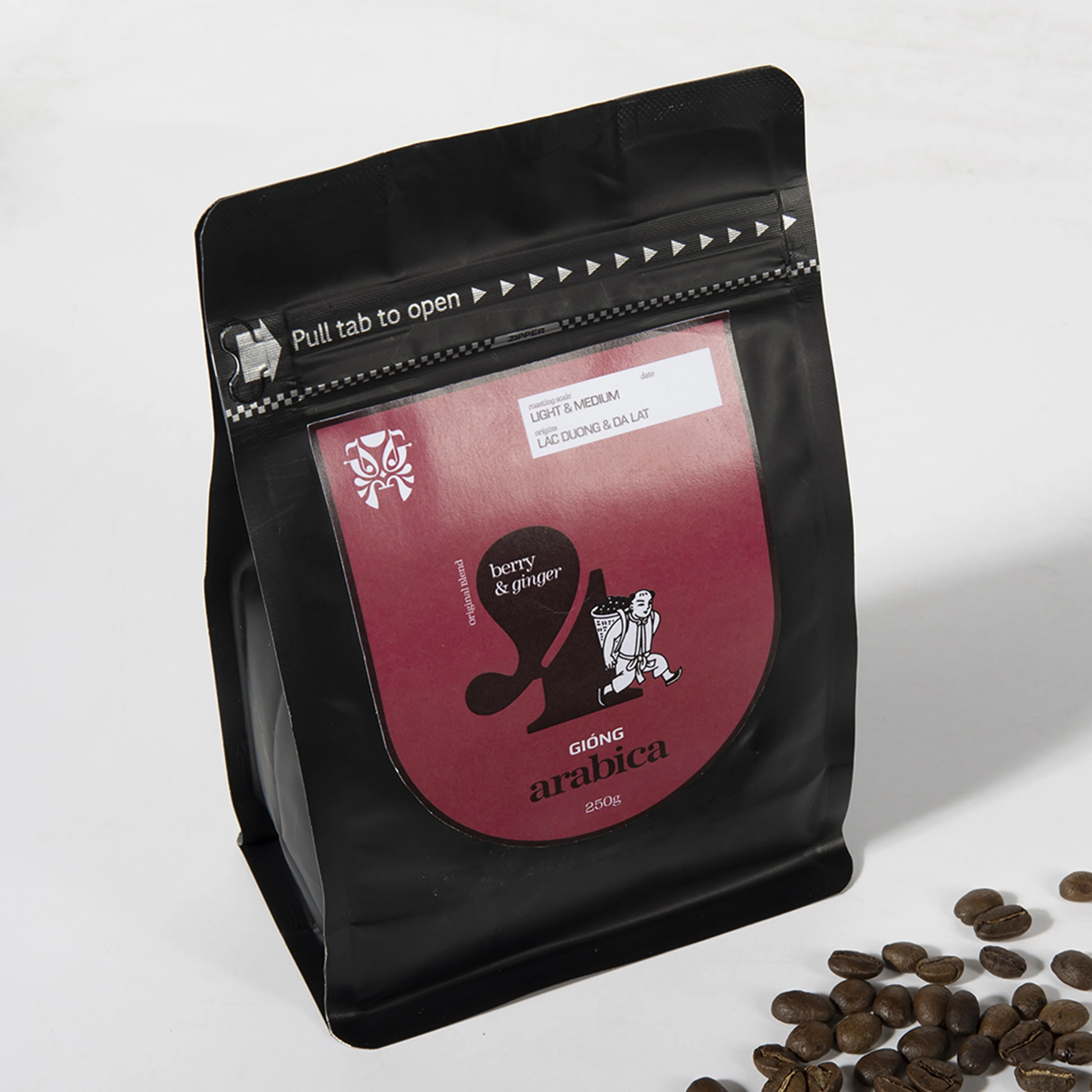 Giong Arabica 4-согревающий кофе вьетнамский лучшее качество конкурентоспособная цена 100% Арабика жареные кофейные зерна