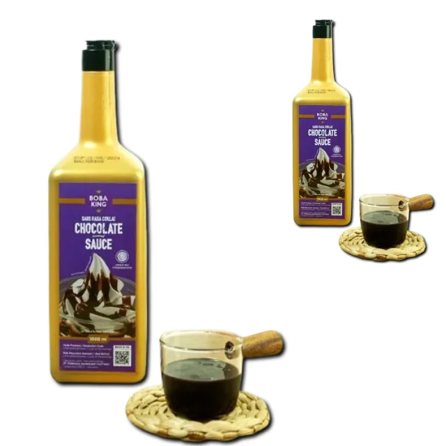 Product with an affordable price chocolate sauce tastes sweet and delicious as an additional sauce or topping for food