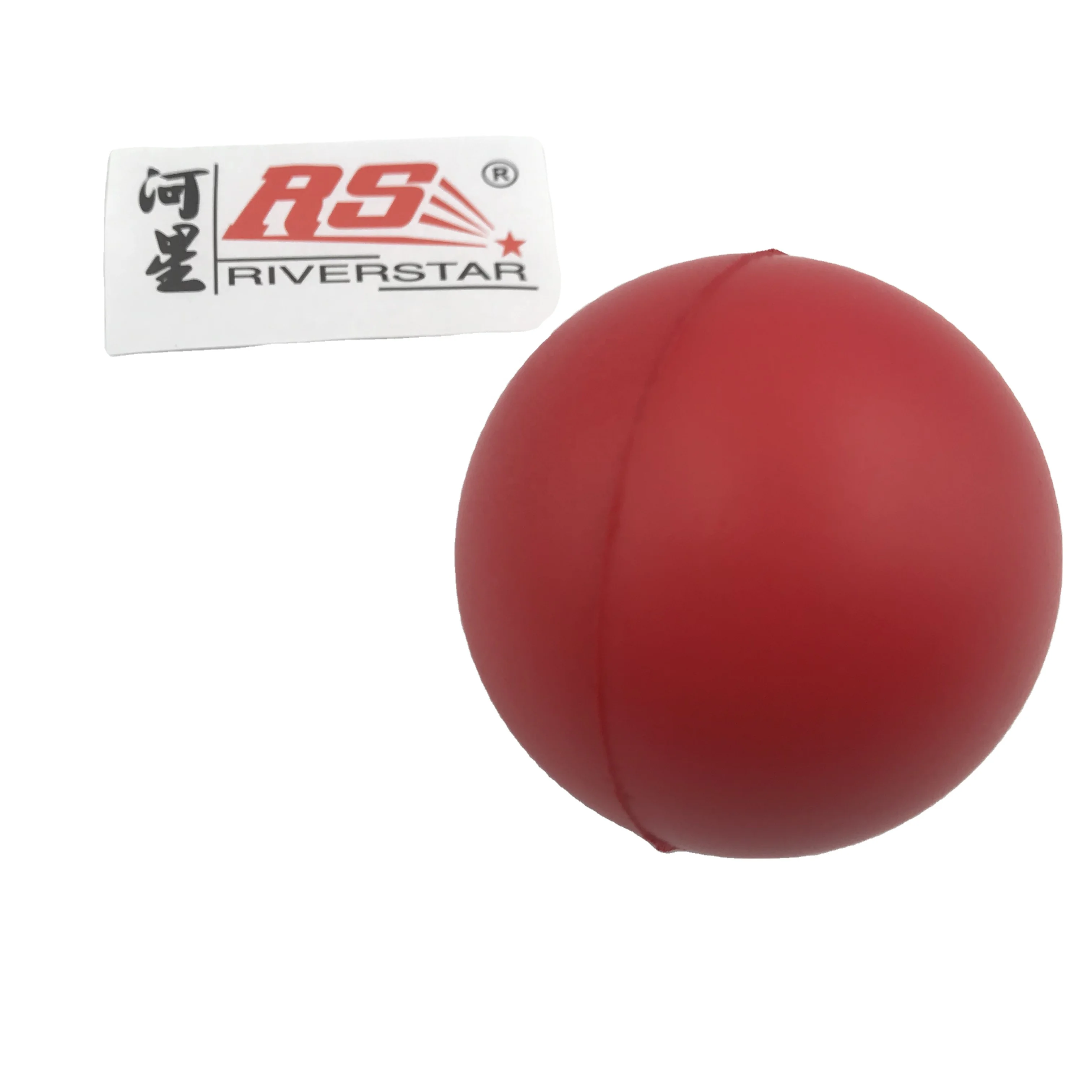 5 cm Manufacture Custom Logo Promotional Stress Smiley Release Pressure Round Toy Squeeze Soft Ball 5cm PU Red Ball
