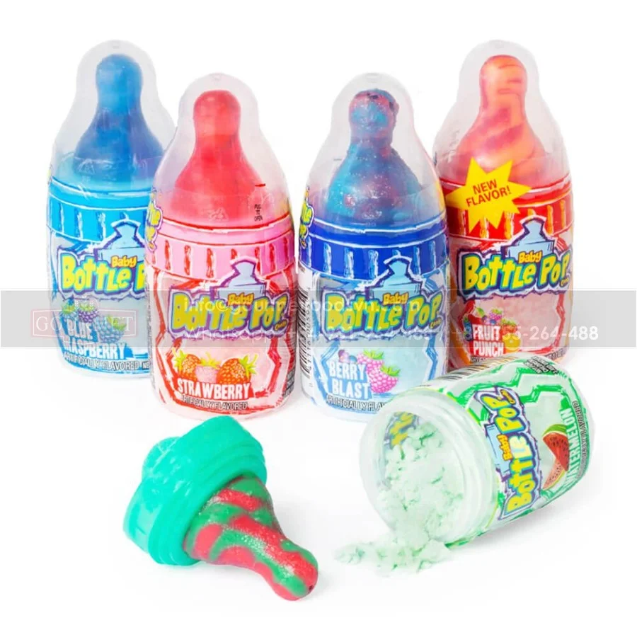 Детская Бутылочка Kidsmania мигающий Леденец В хрустящей конфете ниже для дополнительного сладкого и пушистого