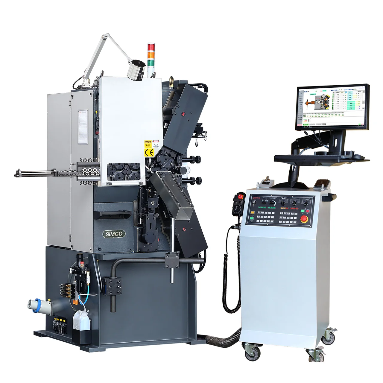 simco YM-35 precision winding suspension spring forming machine