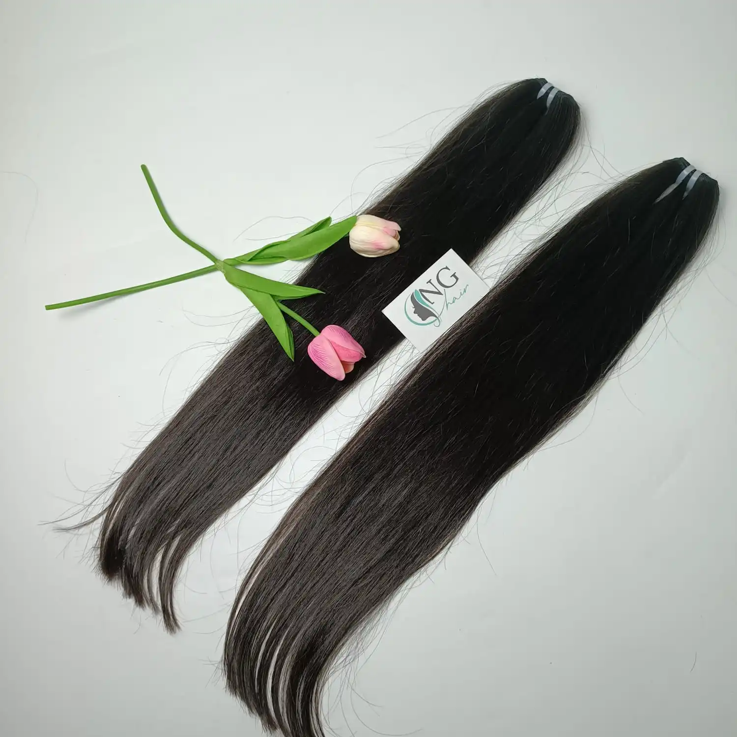 2024 Double Drawn Machine Double Weft Straight Weft Hair Extensions Manufacturer-Made from Vietnamese Human Hair Vietnam