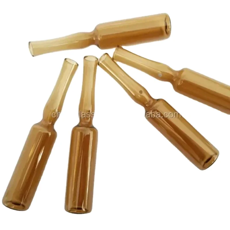 Pharmaceutical Empty Borosilicate Glass Ampoule Bottle Manufacturers 10ml 5ml 3ml 2ml 1ml Glass Ampoule