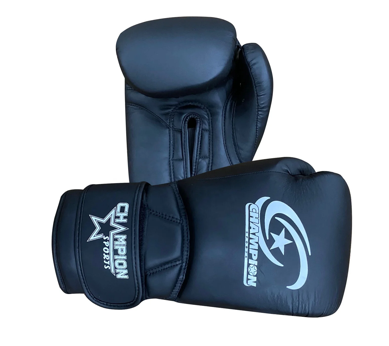 Fashion PU Leather Boxing Gloves for Training Martial Arts New Black Red OEM Logo Thai Color Material Adults People Origin Type