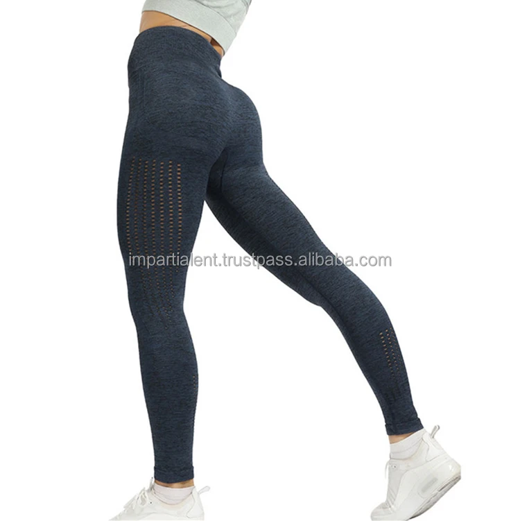 Оптовая продажа новый дизайн 2021 женская одежда для тренировок спортивные Леггинсы с высокой талией фитнеса Женские Штаны Для Йоги на заказ