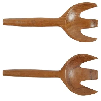 Best Seller & High Quality Wood Spoon Fork : solid wood table top restaurant
