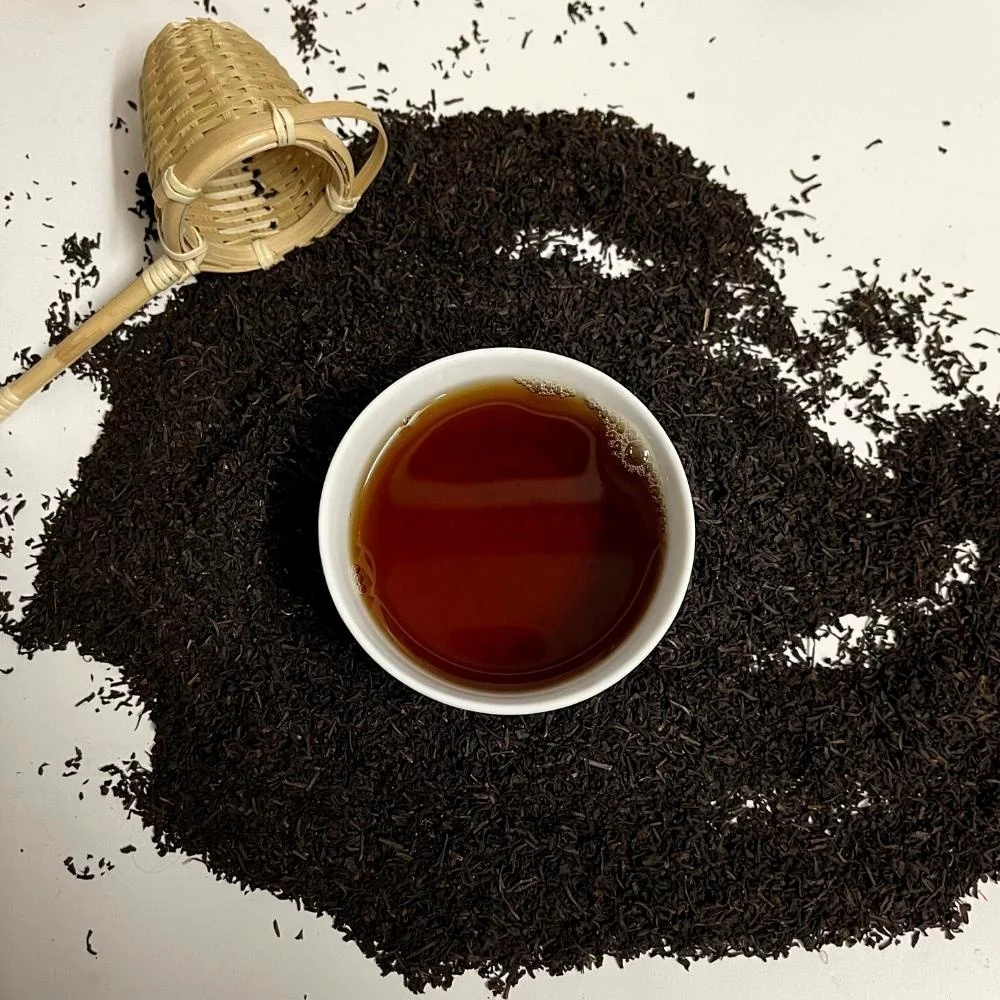 CTC Recycle Round cheapest price Strong red brown dark Tea Cup color new 2022