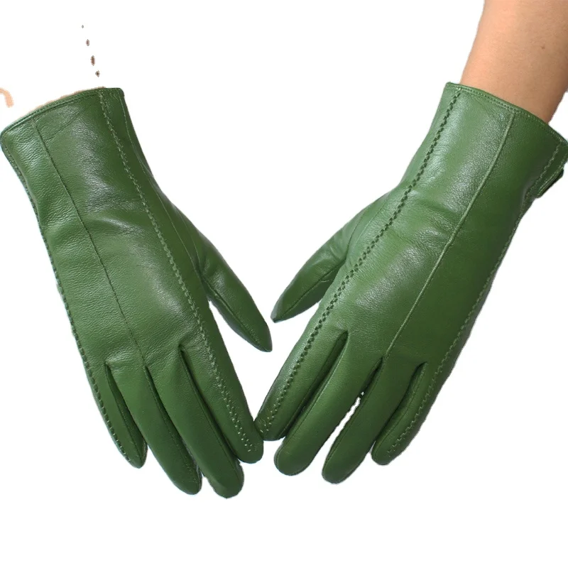 New unisex leather gloves new quality hand protection equipment gloves new cotton mittens