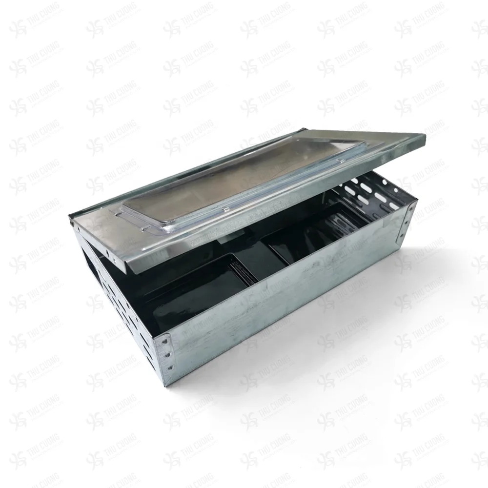 Многофункциональная ловушка для мыши с прозрачным окошком легкая в просмотре Нетоксичная может использоваться клейкой доской или мини-ловушкой многоразовая