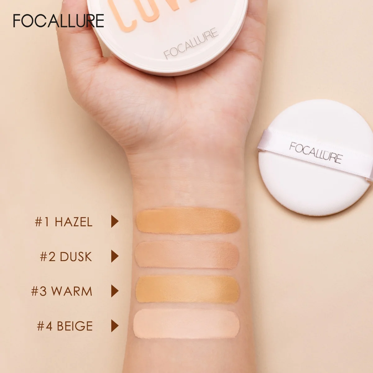 FOCALLURE FA162 Тональная основа с полным покрытием мусс для макияжа корейский bb крем