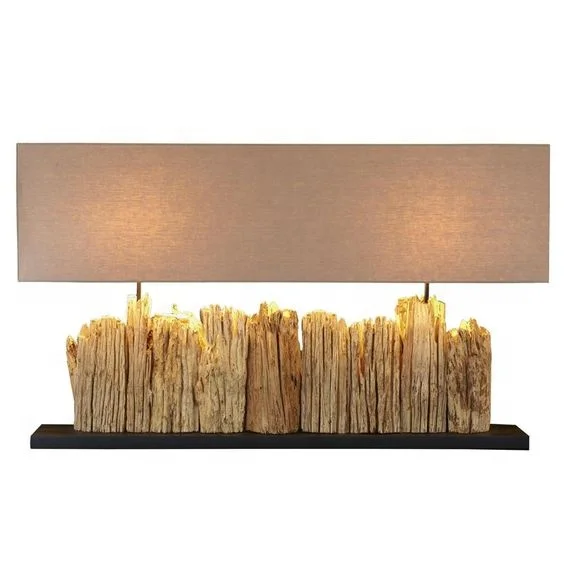 Modern Wood Table Lamps