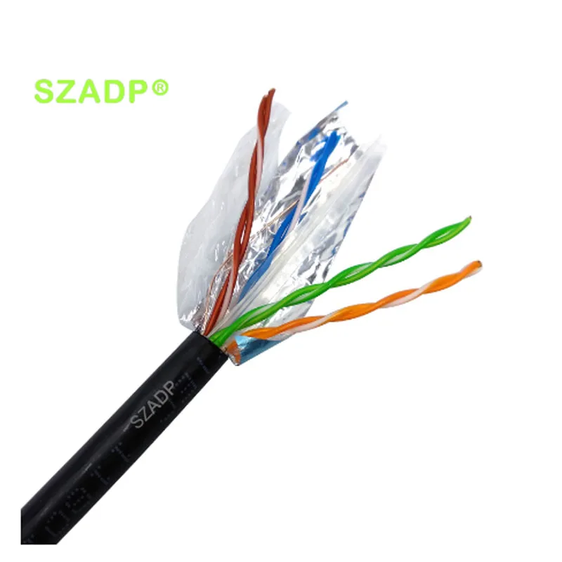 Наружный кабель ADP OEM Pass Fluk8000 Cat 6A U/FTP 23AWG голый медный F/UTP CAT6A сетевой CAT6