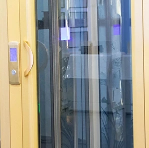New Passenger Elevator High Quality Elevator Titanium Stainless Steel Commercial Passenger Elevator