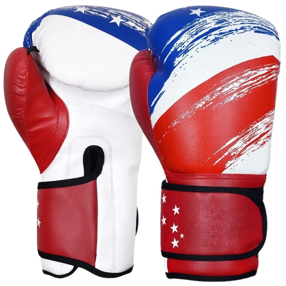 Боксерские кикбоксинг Муай Тай тренировочные перчатки гелевые спарринговые