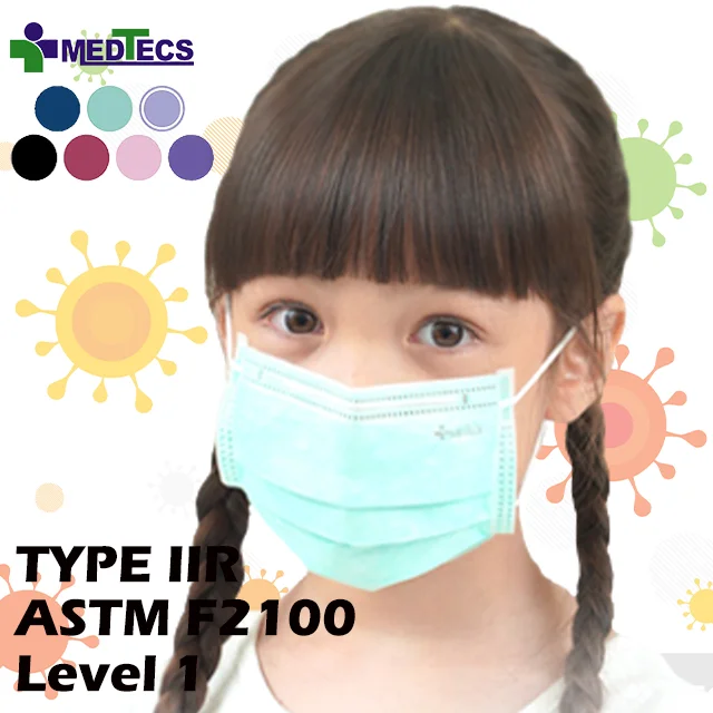 Baby Soft Children Kid Friendly Masks Kids Pink Disposable Children Face Mask