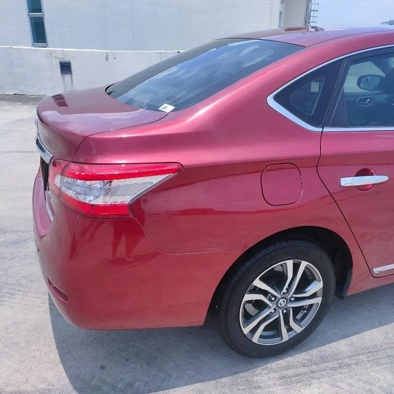 NISSAN SYLPHY седан с автомобильным бесключевым и выдвижным боковым зеркалом задний внутренний aircon использованием бензина