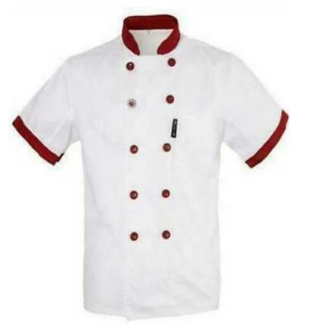  Куртка для шеф-повара унисекс Рабочая Униформа ресторана гостиницы с короткими сетчатыми рукавами женщин