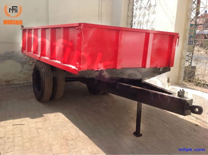 Hot Sale Hydraulic Tipping 5 Ton to 10 ton Trailer for Wheel Tractor