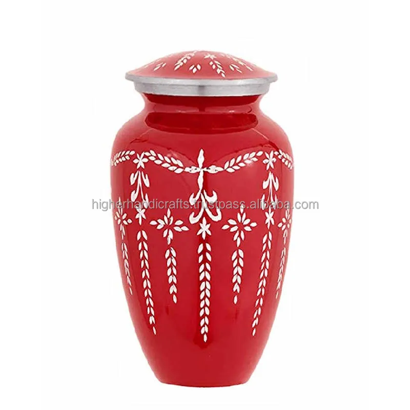 Hummingbird Cremation Urn for Ashes Large Size Urns for Adult Metal Aluminium Wholesale Burial Urns Funeral Supplies